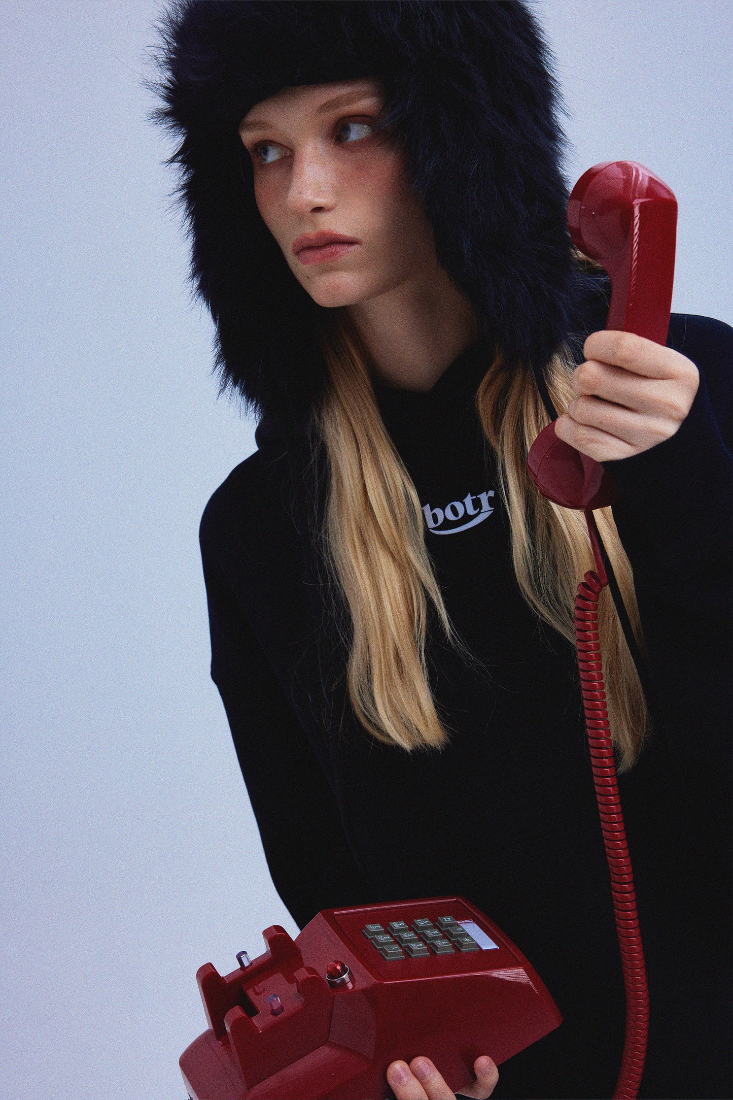 classic loose-fitting hoodie