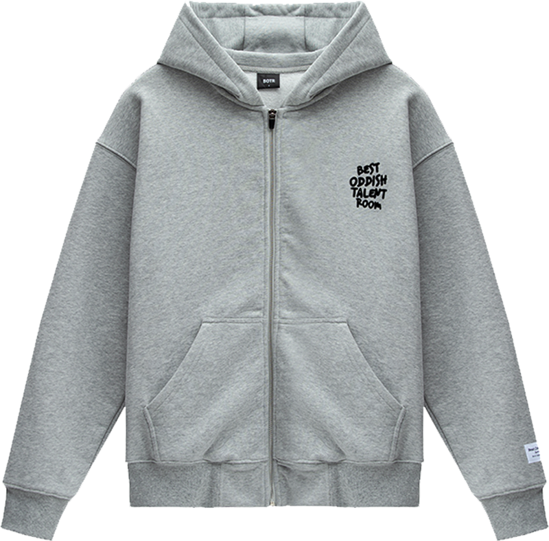 classic logo zip-up
