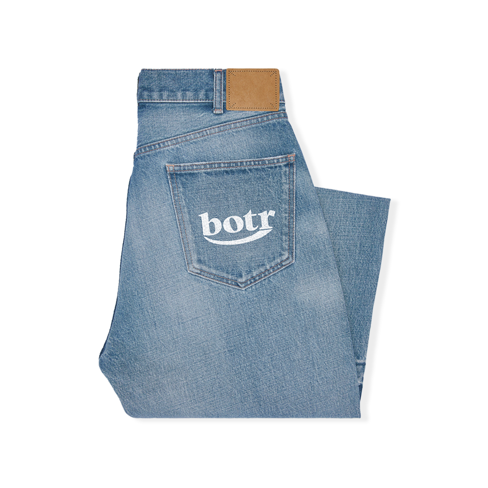 classic relaxed denim pants