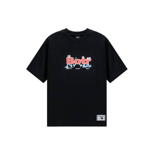 Anthropomorphic Logo Print T-Shirt