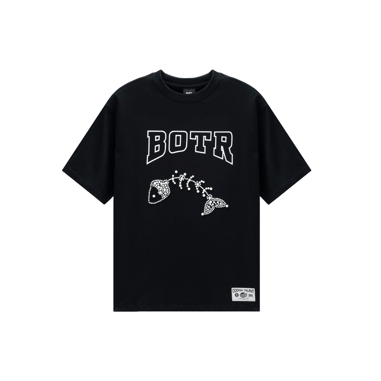 Jellyfish imitation pearl T-shirt