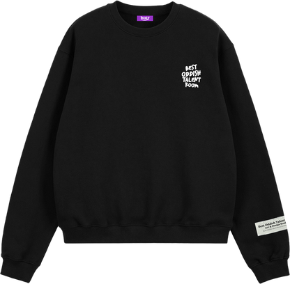 100% Cotton Slogan Logo Casual Pullover Sweatshirt