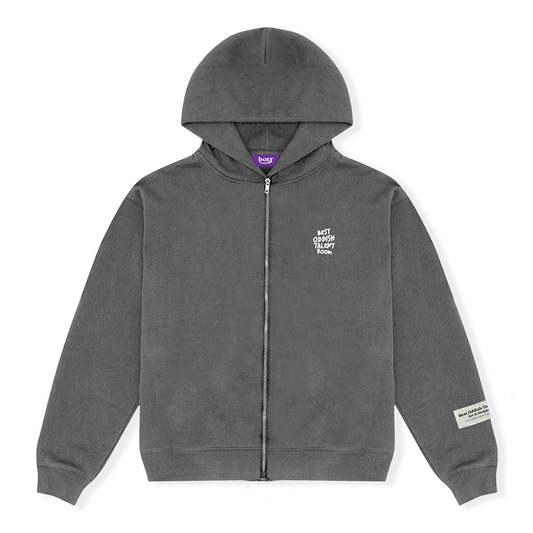 classic logo zip-up