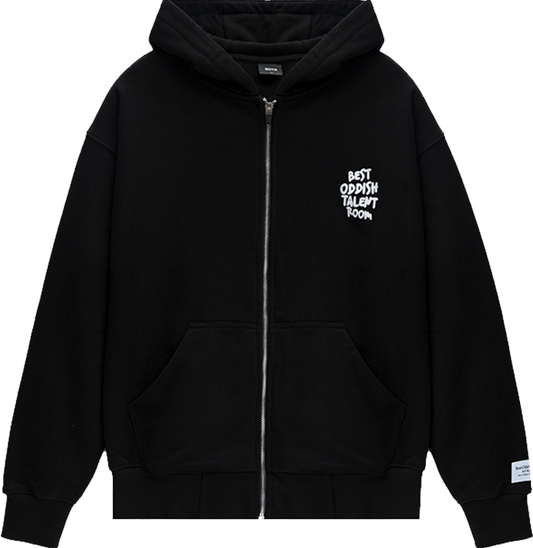 classic logo zip-up