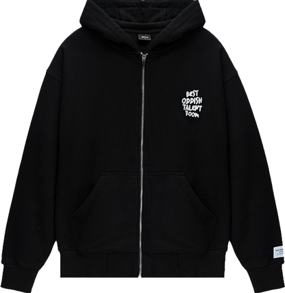classic logo zip-up