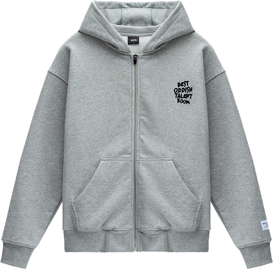 classic logo zip-up