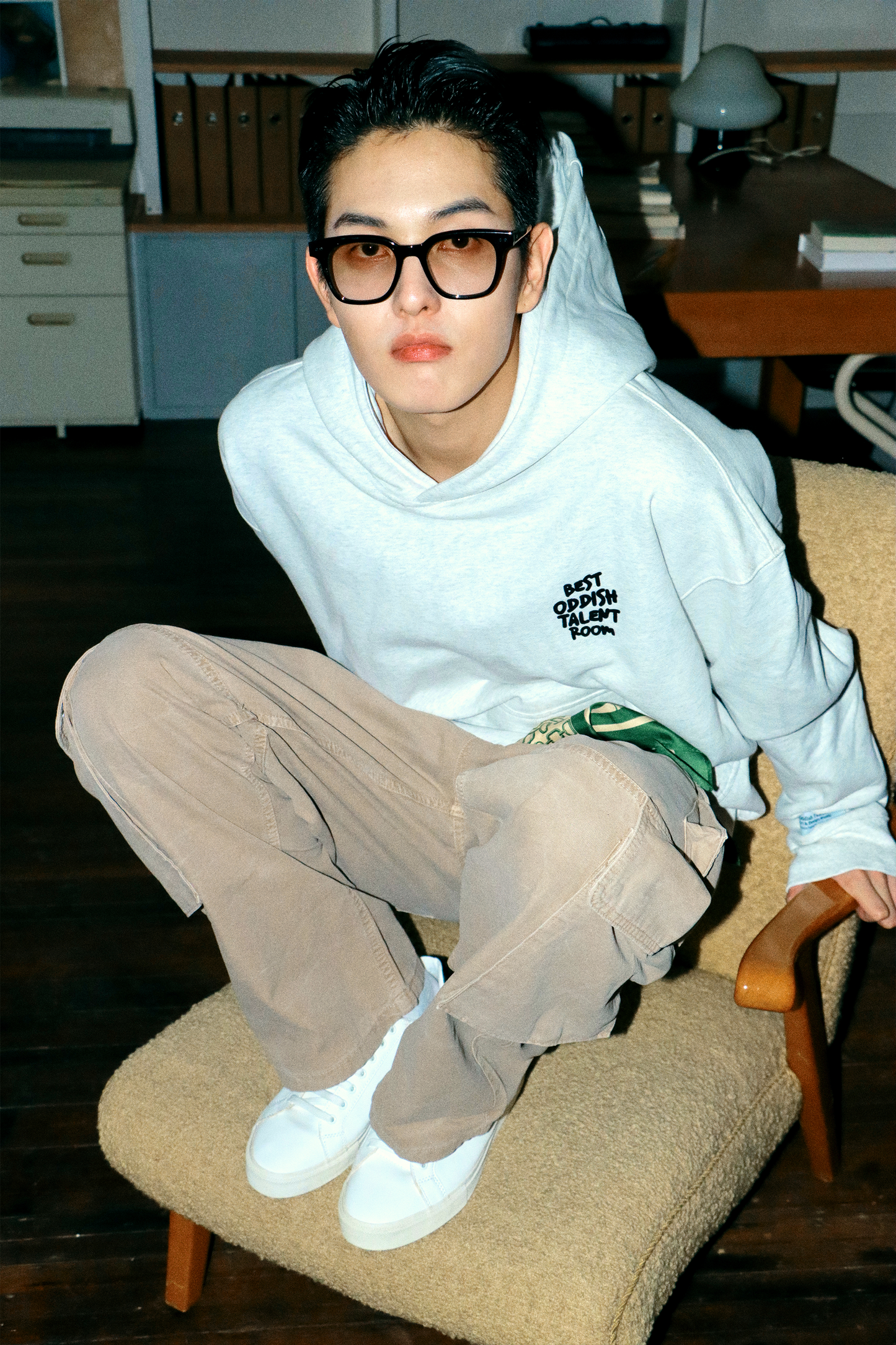 classic small logo hoodie